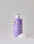 Dr.SANTE Azulene Soother Shampoo 500ml chamomile flower foam texture shot