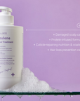 Dr.SANTE Azulene Soother Treatment 500ml hair care benefits display