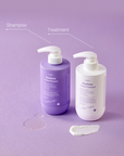 Dr.SANTE Azulene Soother Shampoo & Treatment Duo (2 x 500ml) shampoo and treatment texture display