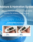Dr.SANTE Azulene Soother Toner & Toner Pad Set