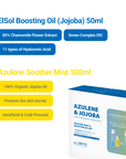 Dr.SANTE Azulene & Jojoba Winter Edition Set key ingredients breakdown feature shot