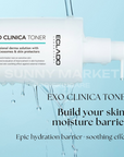EXO Clinica Toner-to build skin's moisture barrier-Epic hydration barrier +soothing effect