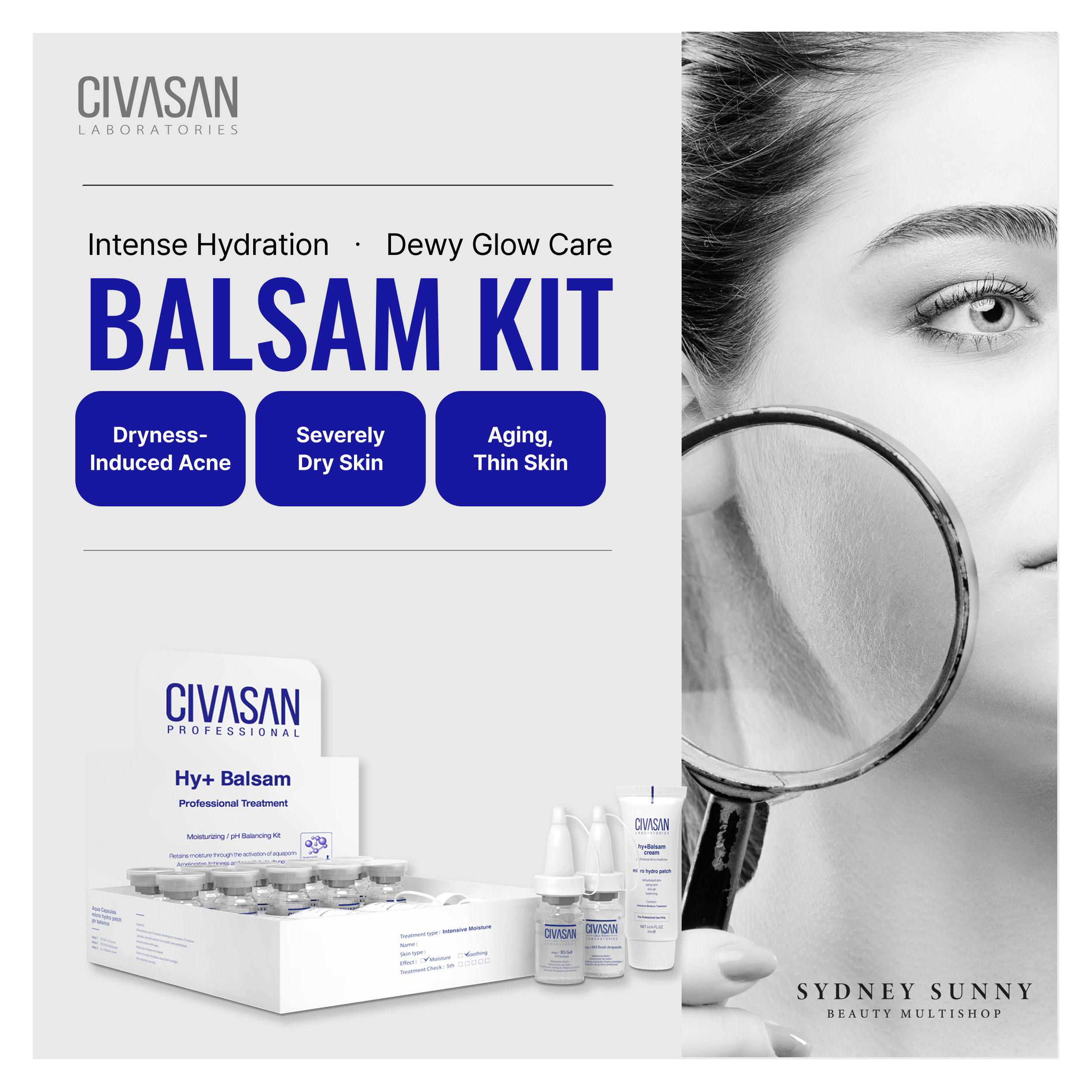 CIVASAN] HY+ Balsam Professional treatment kit – Sunny market