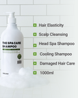 MAHOE LIQUID The Spa Care Shampoo 1000ml key features info card