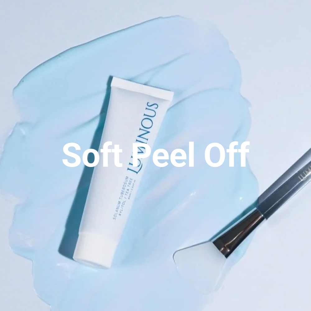 LUMINOUS Moisture Cooling Peel-Off Pack 60ml soft peel off texture shot