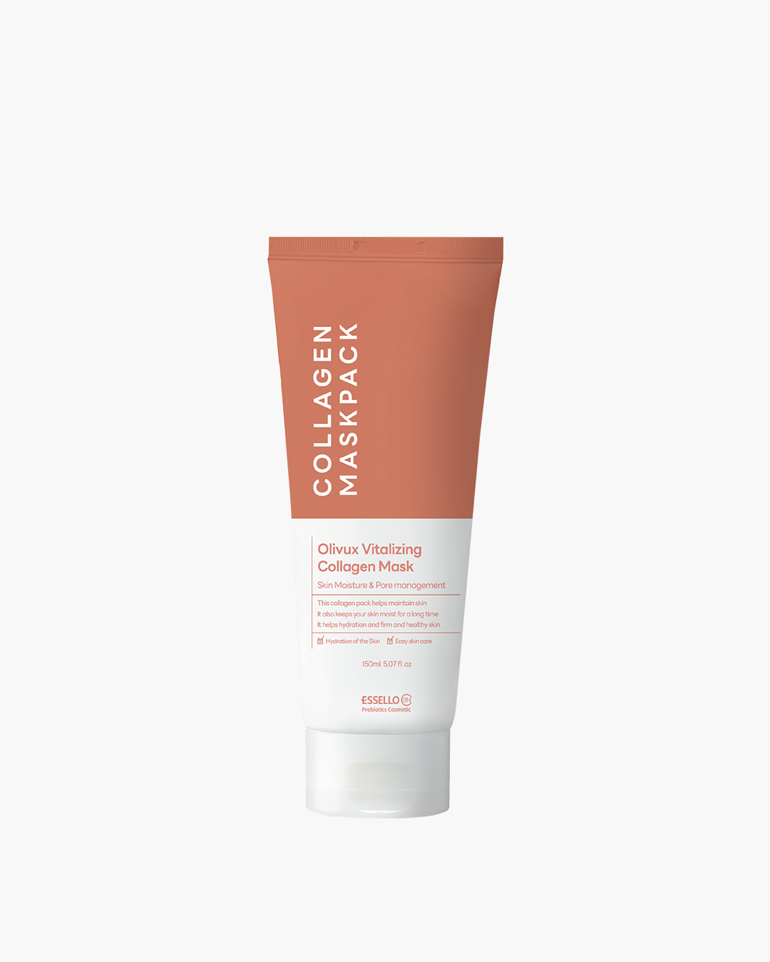 ESSELLO Olivux Vitalizing Collagen Mask 150ml product tube shot