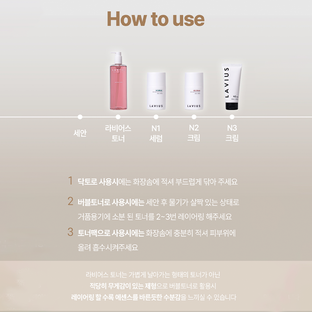 [LAVIUS] Antiheal Toner 500ml 라비어스 안티힐 토너