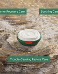 Calming cream for trouble and acne-prone skin that soothes irritation and strengthens the skin barrier