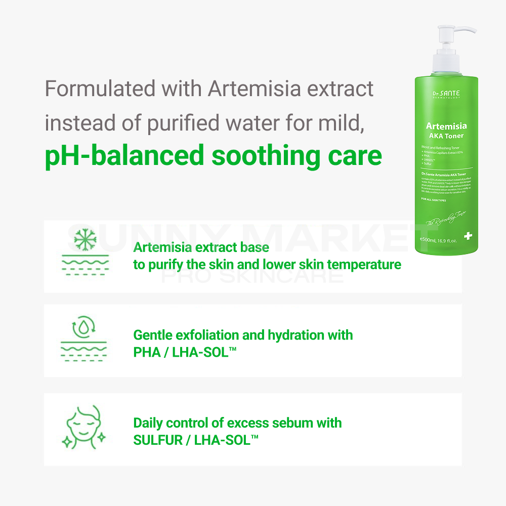 Artemisia Aka Toner &amp; Aka Tonner Pad Set