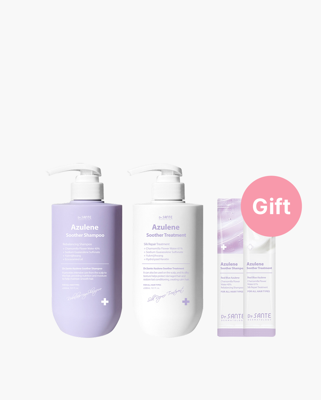 AzuleneShampoo_treatment set with free gift of stick type