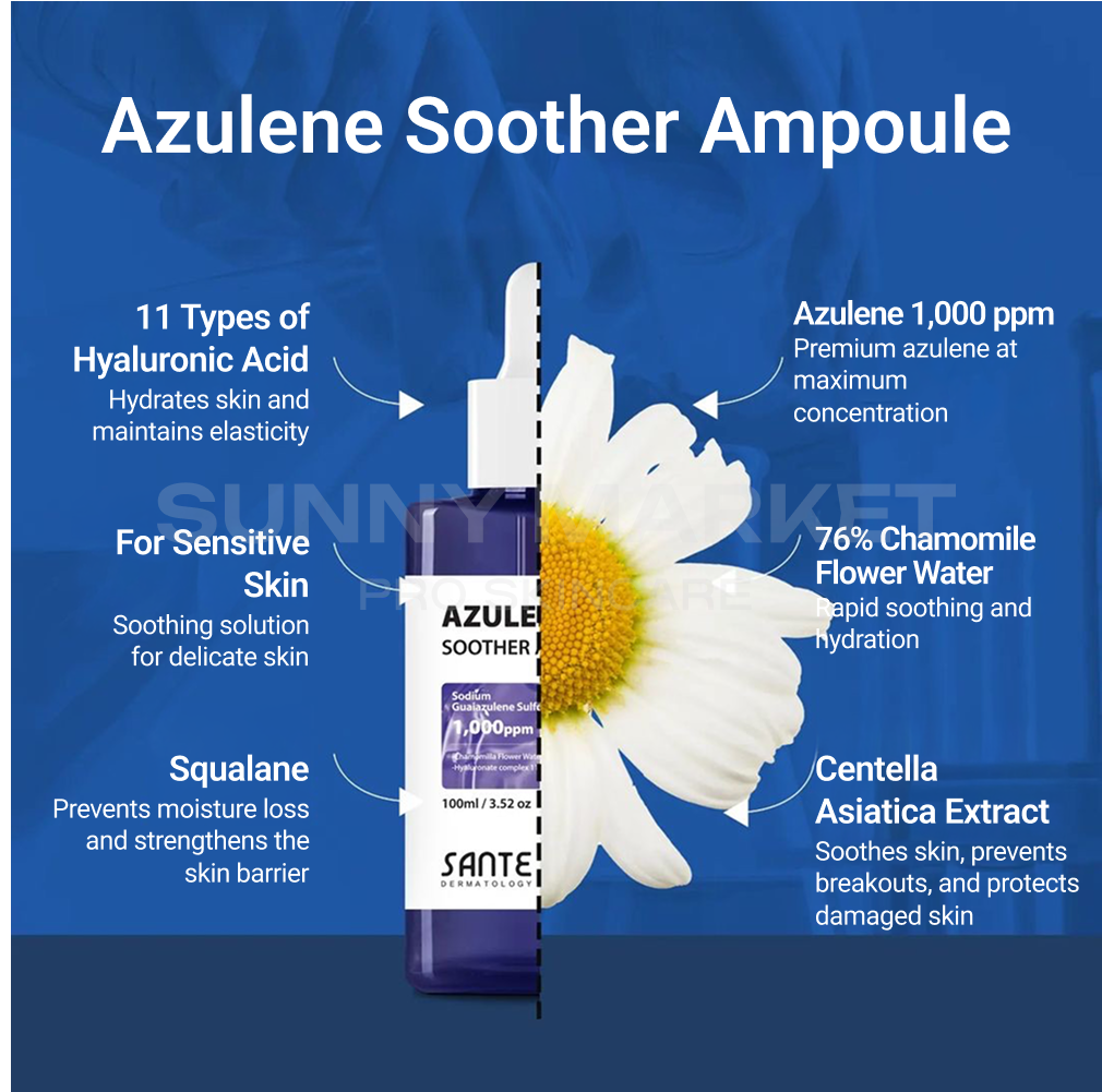 [Dr.SANTE] Azulene Soother Ampoule [100ml]