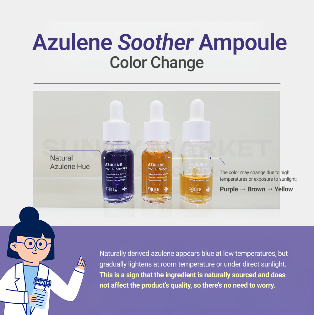 [Dr.SANTE] Azulene Soother Ampoule [100ml]