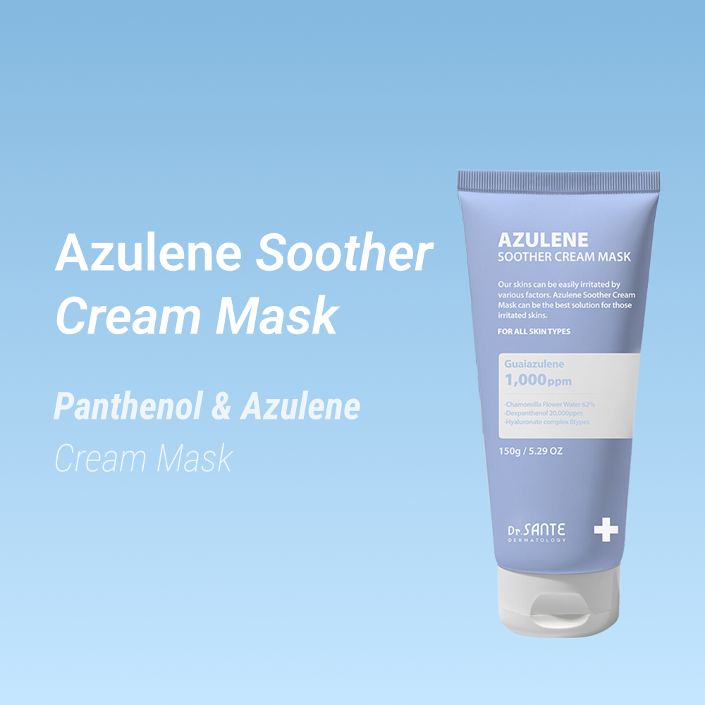 Azulene Soother Cream Mask – Panthenol & Azulene hydrating cream mask for sensitive and irritated skin