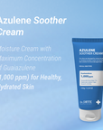Azulene Soother Cream with maximum Guaiazulene 1,000ppm – hydrating moisture cream for healthy, radiant skin