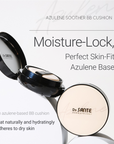 Dr.SANTE AZULENE SOOTHER BB CUSHION 15g + Refill 15g moisture lock banner