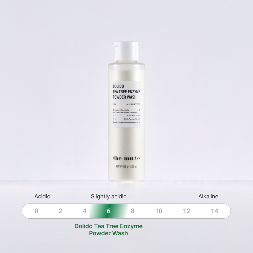 [THE MUTE] Dolido Tea Tree Enzyme Powder Wash [100g]