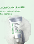EXIOR Foam Cleanser with rich soft foam for gentle and hydrating facial cleansing