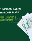 ELIXIER Collagen Hydrogel Mask for deep hydration and soothing skincare