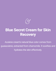 Gentle hydrating azulene cream for dry and irritated skin types