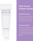 Plant-based soothing cream with chamomile extract and patented calming formula