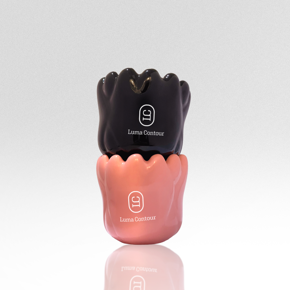Luma Contour_ 2 types of color: black & pink