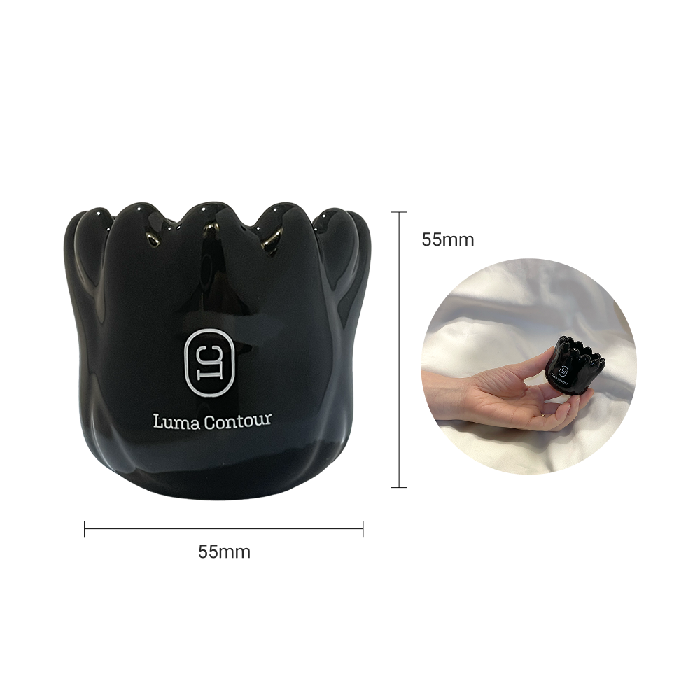 Lumar Contour Gua Sha Massager Size (55*55)mm