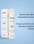 Close-up of skin after using Meso Spray, showing restored radiance and healthy glow