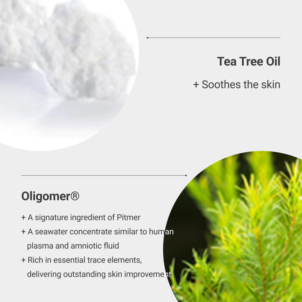 PHYTOMER Oligoforce Advanced tea tree oil ingredients card