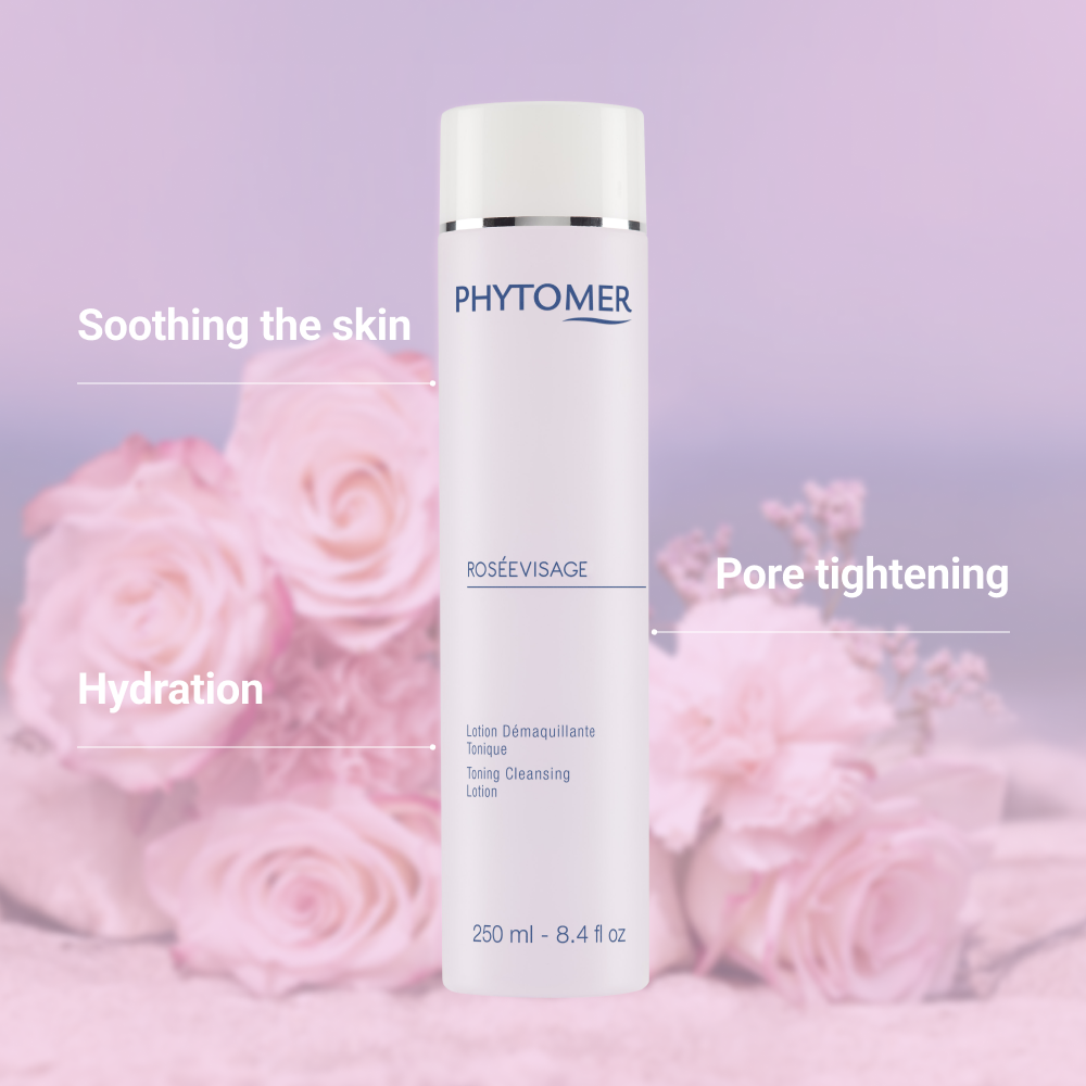 PHYTOMER Oligoforce Serum X Rosee Visage Toning Cleansing Lotion 50ml, 250ml tea tree oil info card