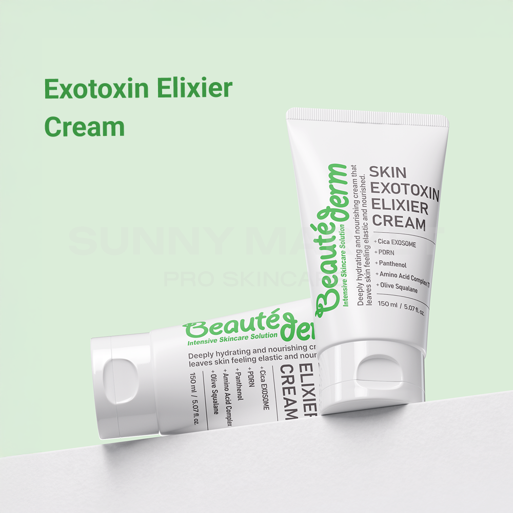 Beauteder Exotoxin Elixier Cream – intensive moisturizing and soothing cream that strengthens the skin barrier and restores a healthy glow.
