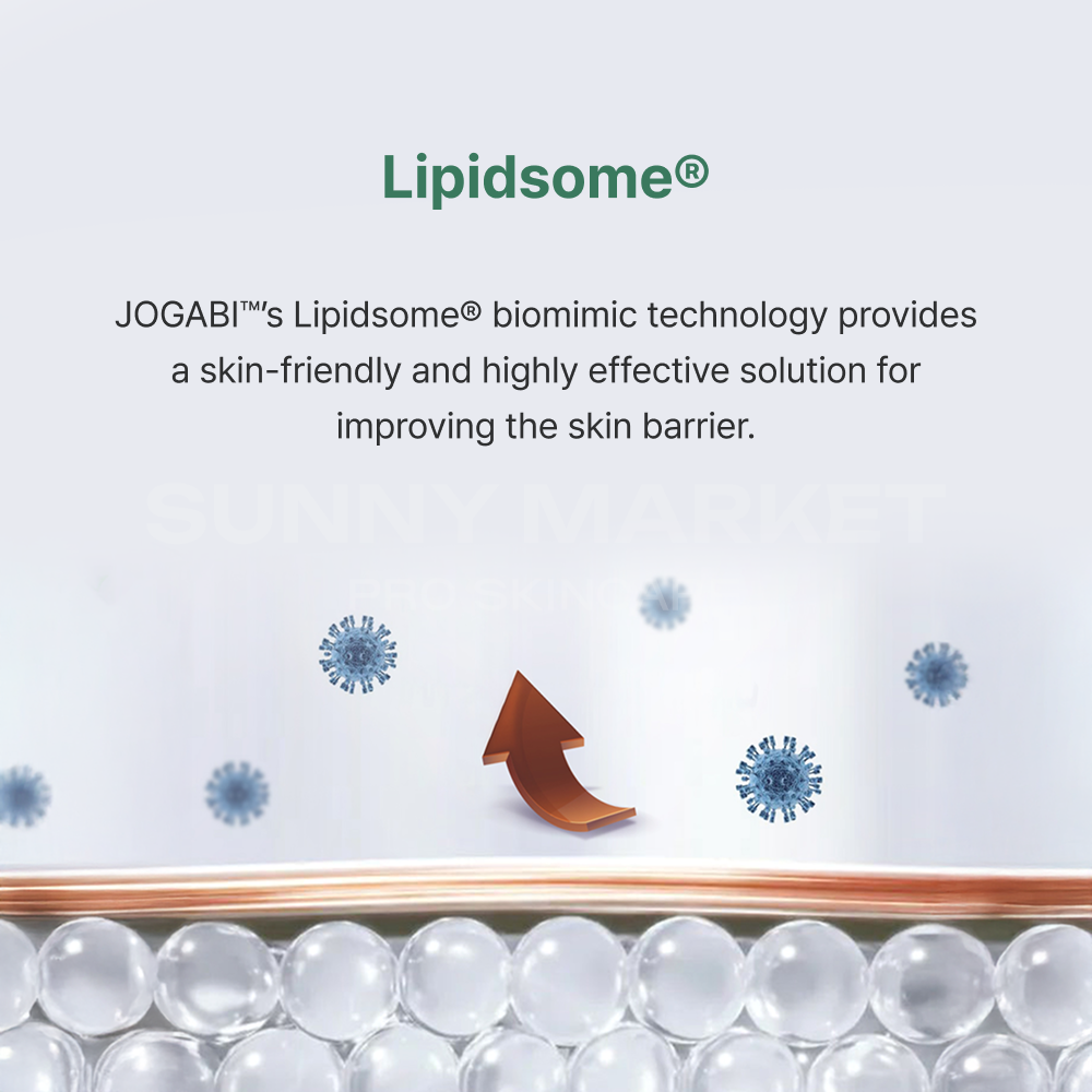 Barrier-repair cream with JOGABI Lipidsome® biomimic technology for enhanced skin compatibility and protection