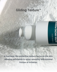 Ultra-micro enzyme exfoliant forming a smooth gliding texture for gentle skin exfoliation