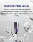 Beauteder Vipexin Intensive Blemish Balm with Complex Peptide 6 Blend that boosts elasticity, reduces wrinkles, enhances skin regeneration, and delivers deep hydration for healthy-looking skin