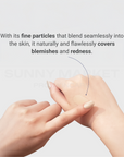 Beauteder Vipexin Intensive Blemish Balm with fine particles that blend seamlessly into the skin for flawless coverage of redness and blemishes