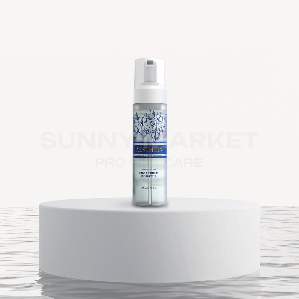 AESTHEIN All-Skin Exo Bubble Booster 200ml – soothing skincare for sensitive and all skin types