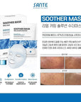 [SANTE] Soother Mask 1BOX [ 10ea] 상떼 수더마스크