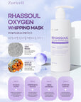 [ZURICELL]Rhassoul Whipping Mask 250ml 쥬리셀 휘핑마스크