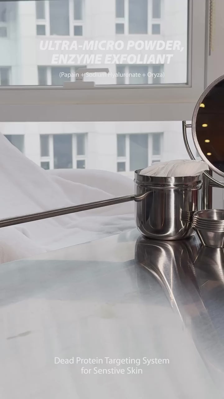 Silisca Ultra-Micro Powder Enzyme Exfoliant for gentle dead skin removal and pore care